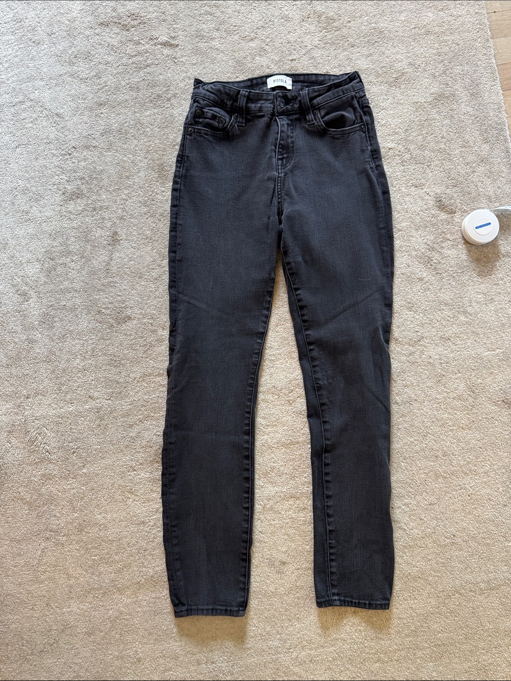 pistola Black Skinny Jeans - High Rise